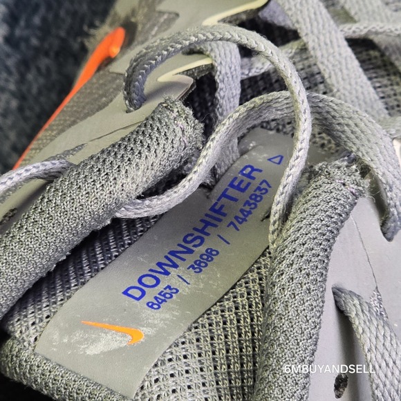 Nike Downshifter Men's Running Trail Shoes Gray Trainers‎ Sneakers 11.5 - Picture 9 of 10